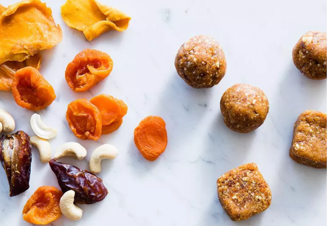Mango-Date Energy Bites